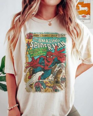 Retro Amazing Spider-Man Avenger – Spider Man Shirt