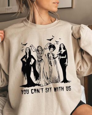 You can’t sit with us – Halloween Shirt