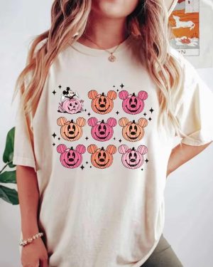 Comfort color – Mickey Pumpkins shirt