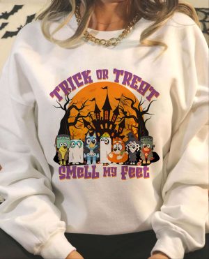 Bluey Trick or Treat Halloween sweatshirt