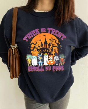 Bluey Trick or Treat Halloween sweatshirt