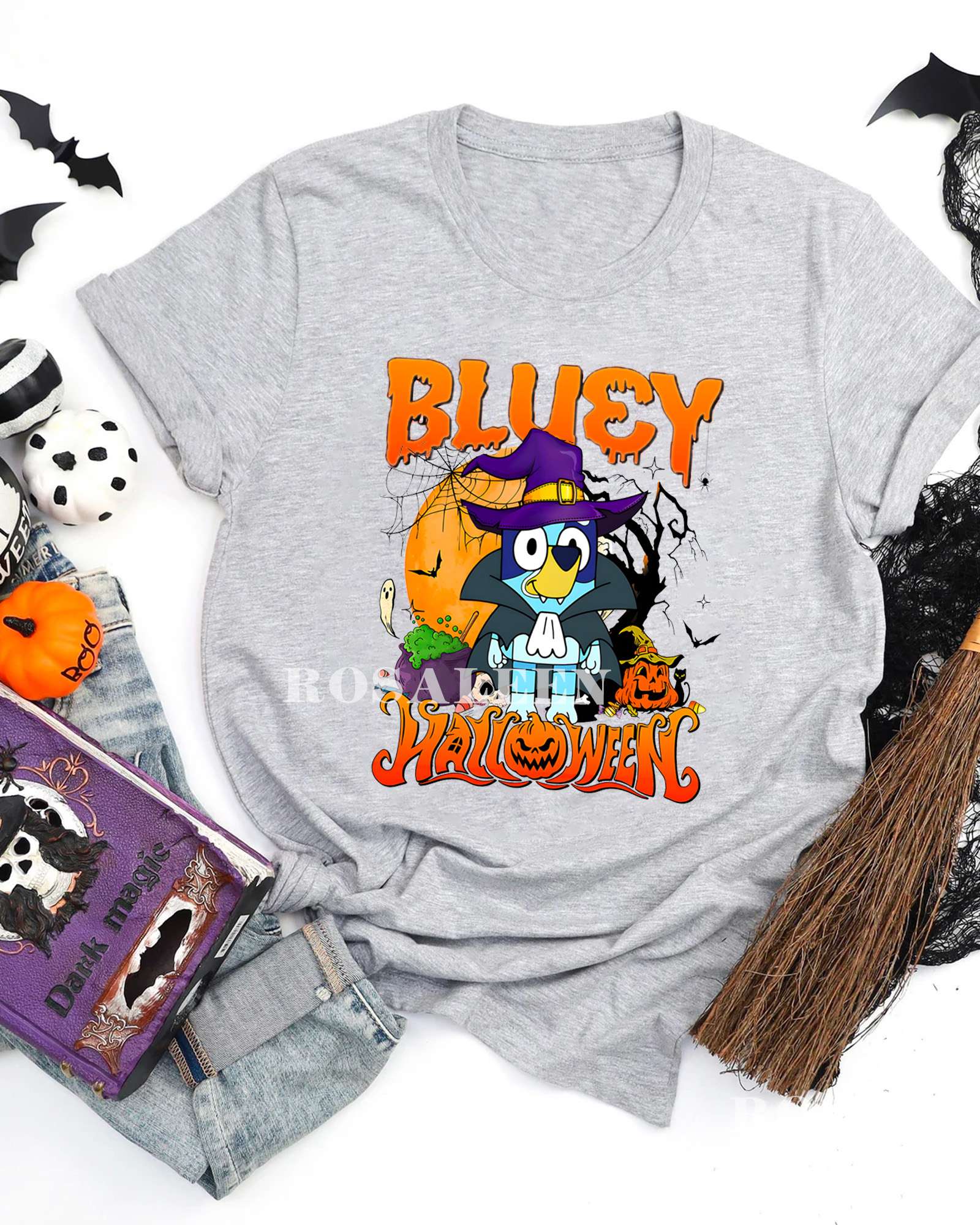 Bluey Family Happy Halloween Shirt