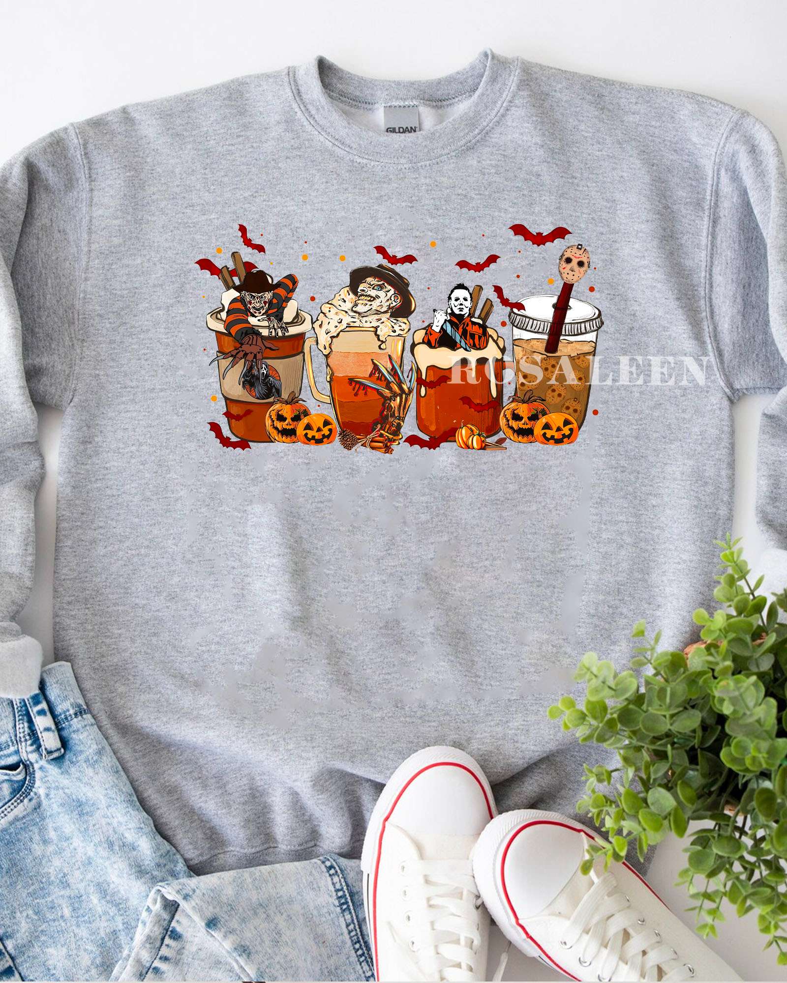 Bluey Characther Halloween Let's Go Ghouls - Toddler tee - RoiandRow