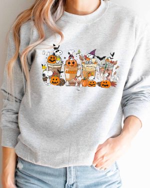 Snoopy Coffee Halloween – Shirt