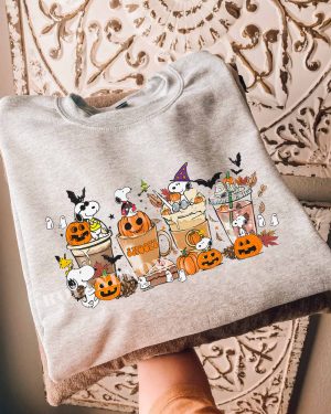 Snoopy Coffee Halloween – Shirt