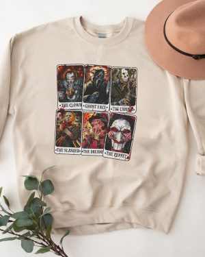 Horror characters Tarot – Shirt