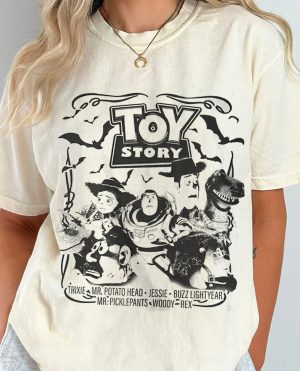 Comfort Color – Retro Toy Story Halloween Shirts