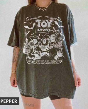 Comfort Color – Retro Toy Story Halloween Shirts