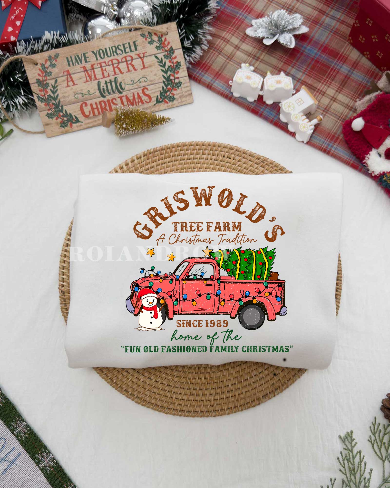 Griswolds Christmas Tree Farm Kitchen Towels: Funny Christmas