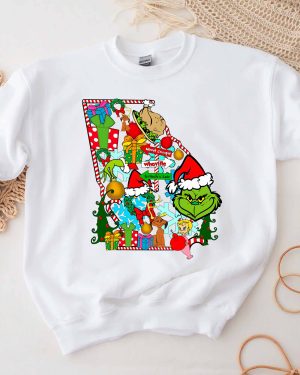 Grinch Georgia – Christmas Sweatshirt