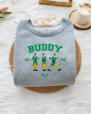 Buddy ELF Est.2001 – Embroidered Sweatshirt