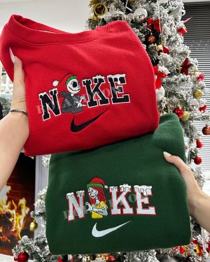 Jack & Sally (Ver 2) – Christmas Embroidered Shirt