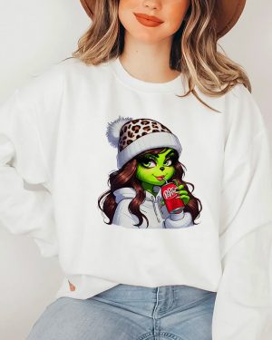 Grinch Dr Pepper – Christmas Sweatshirt