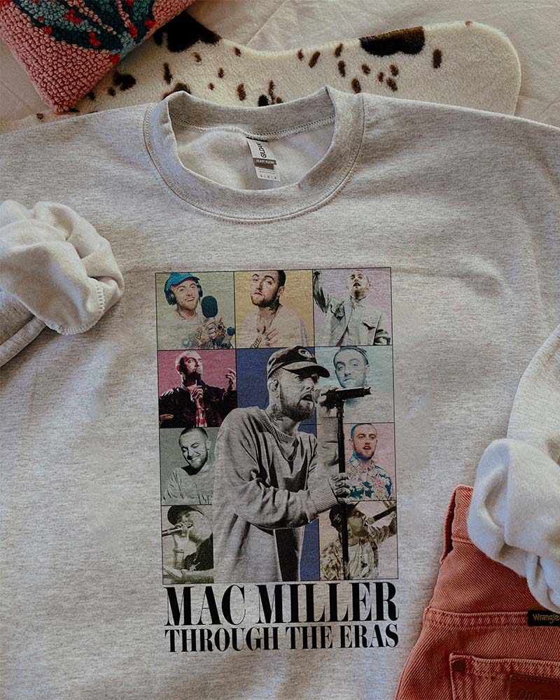 Mac miller striped online sweater