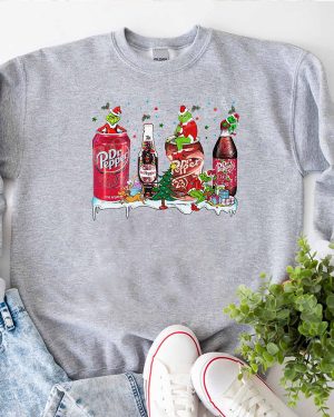 Dr. Pepper Grinch – Christmas Sweatshirt