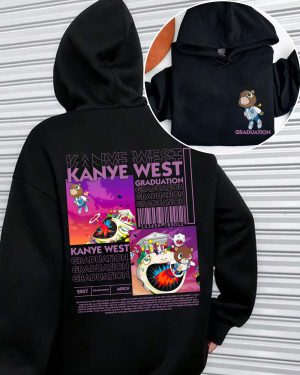 Kanye Graduation 2 sides –  Sweatshirt