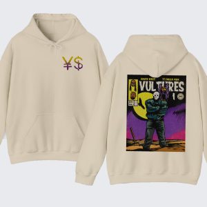 Kanye x Tydolla $ign Vultures 2 sides –  Shirt