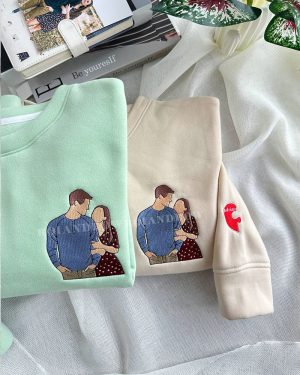 Lovebirds (Custom order) – Embroidered Shirt
